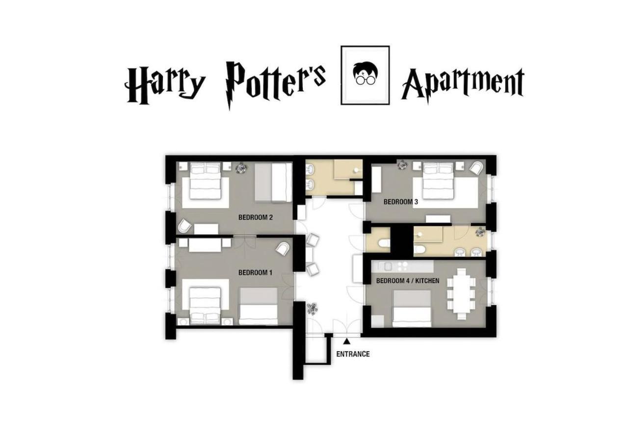 Harry Potter's In Center Apartament *